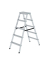 ML Stehleiter 11235 beidseitig 2x5Stufen