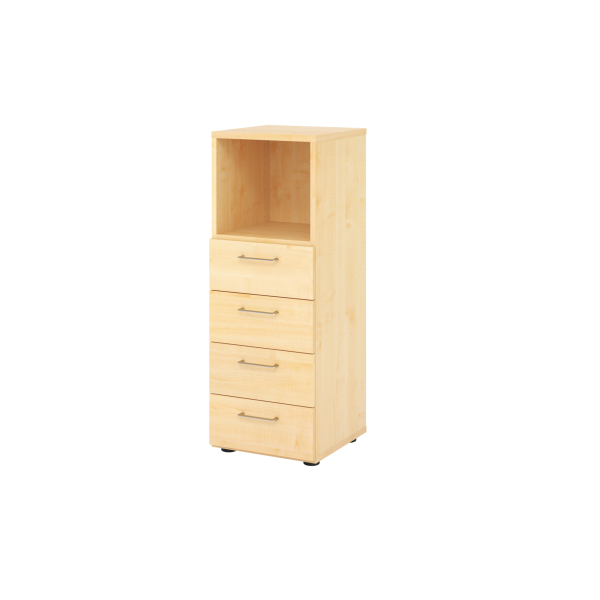 4032062308707 - Regalschrank V9 Advanced V934S4 3 3 BS nein 3 OH ahorn 40x110x417cm (BxHxT) 4032062308707 Hammerbacher