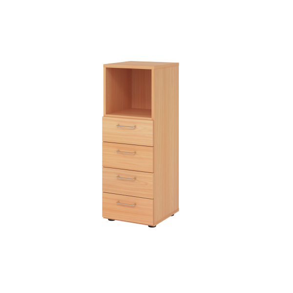 4032062324707 - Regalschrank V9 Advanced V934S4 6 6 BS nein 3 OH buche 40x110x417cm (BxHxT) 4032062324707 Hammerbacher