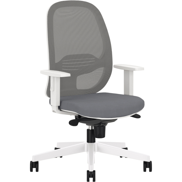 5901747153484 - Bürodrehstuhl Eggy grau mit Armlehnen bis 110kg 5901747153484 Nowy Styl