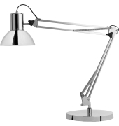 Tischleuchte SUCCESS, CHROME 80, mit Tischfuß, LED, 11 W, E27, chrom