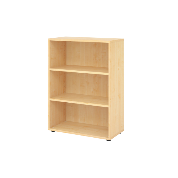 4032062184134 - VERA-ZWO - Büroregal HxBxT 1100 x 800 x 400 mm 3 Ordnerhöhen Ahorn-Dekor kaiserkraft