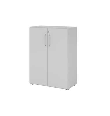 Aktenschrank V9 Advanced V938T3/5/5/BS, abschlie&szlig;bar, 3 OH, grau, 80x110x41,7cm (BxHxT)