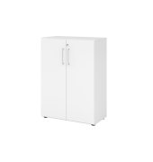 Aktenschrank V9 Advanced V938T3/W/W/BS, abschlie&szlig;bar, 3 OH, wei&szlig;, 80x110x41,7cm (BxHxT)