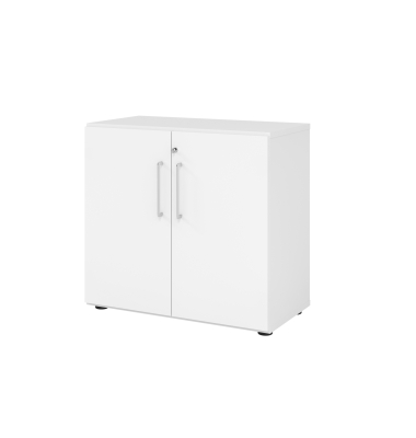 Aktenschrank V9 Advanced V928T2/W/W/BS, abschlie&szlig;bar, 2 OH, wei&szlig;, 80x74,8x41,7cm (BxHxT)