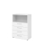 Regalschrank V9 Advanced V938S4/W/W/BS, nein, 3 OH, wei&szlig;, 80x110x41,7cm (BxHxT)