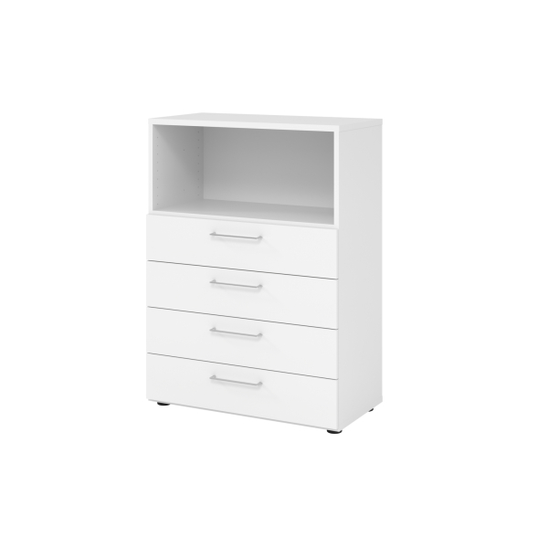 4032062309063 - Regalschrank V9 Advanced V938S4 W W BS nein 3 OH weiß 80x110x417cm (BxHxT) 4032062309063 Hammerbacher