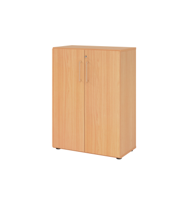 Aktenschrank V9 Advanced V938T3/6/6/BS, abschlie&szlig;bar, 3 OH, buche, 80x110x41,7cm (BxHxT)