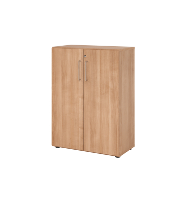 Aktenschrank V9 Advanced V938T3/N/N/BS, abschlie&szlig;bar, 3 OH, nussbaum, 80x110x41,7cm (BxHxT)