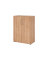 Aktenschrank V9 Advanced V938T3/N/N/BS, abschlie&szlig;bar, 3 OH, nussbaum, 80x110x41,7cm (BxHxT)