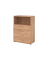 Regalschrank V9 Advanced V938S4/N/N/BS, nein, 3 OH, nussbaum, 80x110x41,7cm (BxHxT)