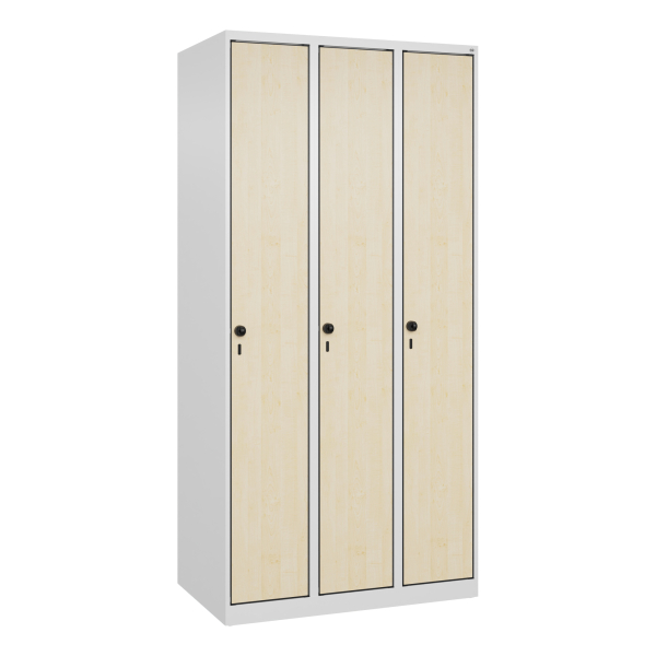 4069361721562 - C+P Spind Evolo PLUS 049000-30S10128 3Abteile ws ah 4069361721562 C+P-Möbel