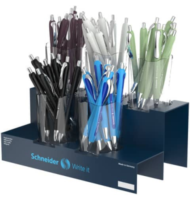 Kugelschreiber Slider Rave 399633, blau / schwarz, XB, nachf&uuml;llbar