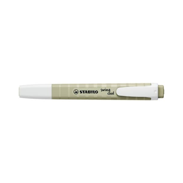 10 Stück Stabilo Textmarker STABILO swing cool NatureCOLORS, 275/137, schlammgrün, 1+4mm Keilspitze 4006381618281 Stabilo