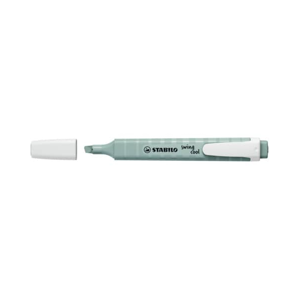 10 Stück Stabilo Textmarker STABILO swing cool NatureCOLORS, 275/163, grünerde, 1+4mm Keilspitze 4006381618298 Stabilo