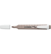 Textmarker STABILO swing cool NatureCOLORS, 275/193, Set, warmgrau, 1+4mm Keilspitze