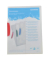 Klemmhefter 8557190-04, A4 transluzent/rot, für ca. 40 Blatt, Polypropylen (PP)