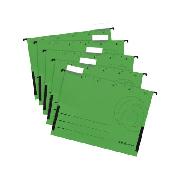 4008115874789 - Hängetasche A4 5ST grün 4008115874789 5 Stück
