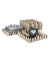 Wellpappe KXX7718762BR380X380X53 Pappe braungrau 