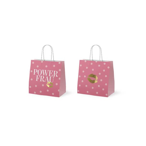 12 Stück LA VIDA Geschenktasche 992712, Punkte, 150mm x 150mm 4027268344093 LA VIDA