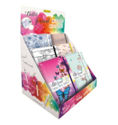 Notizbuch 02289/12, farbig sortiert, gepunktet, 120g, 72 Blatt