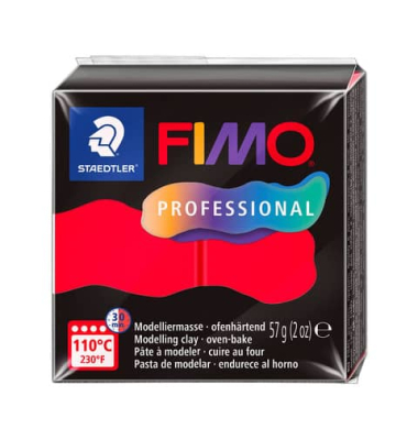 Modelliermasse Fimo rot