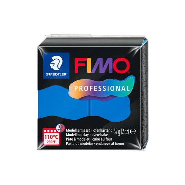 6 Stück Staedtler Modelliermasse Fimo blau 4007817163450 Staedtler 60 Gramm