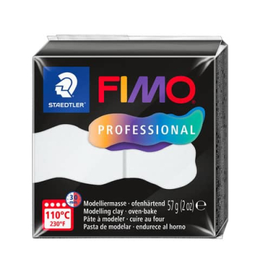 Modelliermasse Fimo weiß