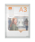 Prospektrahmen A3 transparent
