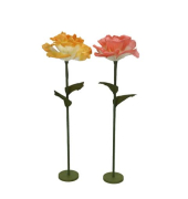 Deko Blüte auf Fuß sortiert