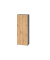 Aktenschrank V9 Advanced V968T6/G/R/BS, abschlie&szlig;bar, 6 OH, asteiche/graphit, 80x215,6x41,7cm (BxHxT)