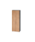 Aktenschrank V9 Advanced V968T6/G/N/BS, abschlie&szlig;bar, 6 OH, nussbaum/graphit, 80x215,6x41,7cm (BxHxT)