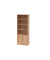 Regalschrank V9 Advanced V968T2/N/N/BS, abschlie&szlig;bar, 6 OH, nussbaum, 80x215,6x41,7cm (BxHxT)