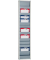 Planungstafel Werkstattplaner 31,5 x 7,8 x 175,7 cm (BxTxH) für DIN A4 9019-00204