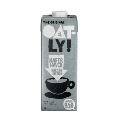 Haferdrink Barista Edition 3324526009, 3% Fett, laktosefrei, vegan, 1 Liter, im Tetrapack