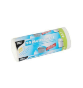 Müllsäcke 12061, weiß, 60 Liter, offen