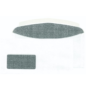 Kuvertierhüllen Kuvermatic C6/5 mit Fenster nassklebend 80g weiß