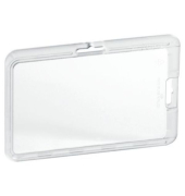 Kartenhalter PERMANENT, i: 8,7 x 5,4 cm, transparent, für: 1 Karte