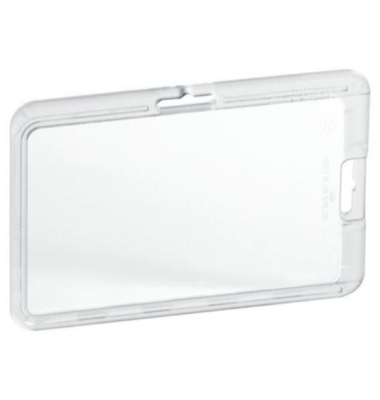 Kartenhalter PERMANENT, i: 8,7 x 5,4 cm, transparent, für: 1 Karte Kartenhalter PERMANENT, i: 8,7 x 5,4 cm, transparent, für: 1 Karte