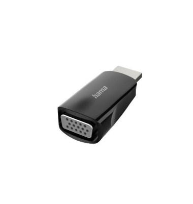 Konverter, geschirmt, HDMI™/VGA - Stecker/Buchse, schwarz Konverter, geschirmt, HDMI™/VGA - Stecker/Buchse, schwarz