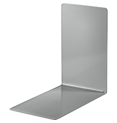Buchstützen 4301-29 8,5x14x14cm (BxTxH) Metall grau