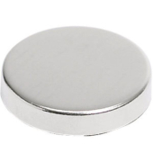 Haftmagnet 6800P27, Rund, 22mm &Oslash;, silber, 800g