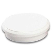 Haftmagnet 6838V10, Rund, 32mm &Oslash;, wei&szlig;, 800g