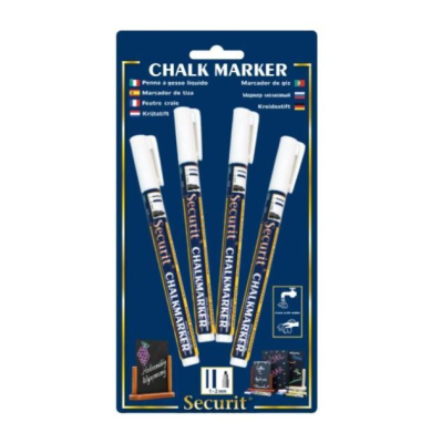Kreidemarker Illumigraph weiß 1-2mm Rundspitze