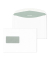 Kuvertierhüllen 255360, C5, 229x162mm, ASK, mit Fenster, nassklebend, 80g, weiß
