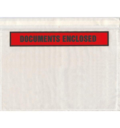 Lieferscheintaschen V522DOCUC5 C5 "DOCUMENTS ENCLOSED" selbstklebend 