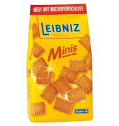 Geb&auml;ck Minis Keksebutter 150g im Beutel