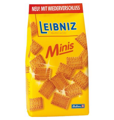 Geb&auml;ck Minis Keksebutter 150g im Beutel