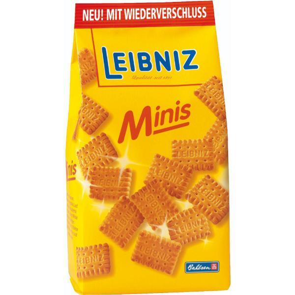 Leibniz Gebäck Minis Keksebutter 150g im Beutel 4017100010477 Leibniz
