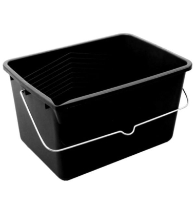 Eimer 13340034 eckig schwarz 12 Liter